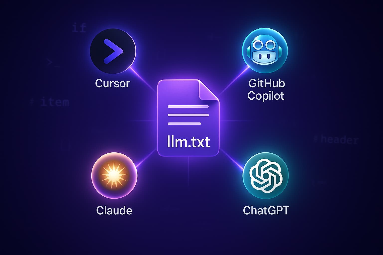 AI Agents Integration - Works with Cursor, Claude, ChatGPT, and more
